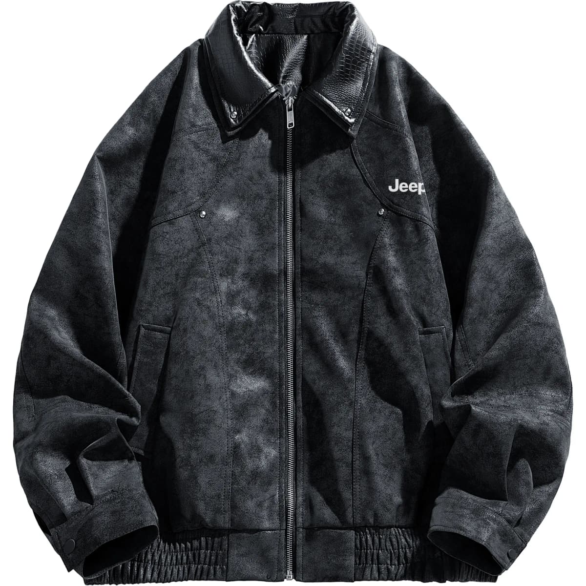 Jeep Wrangler Leisure Series Dəri Pencək Unisex