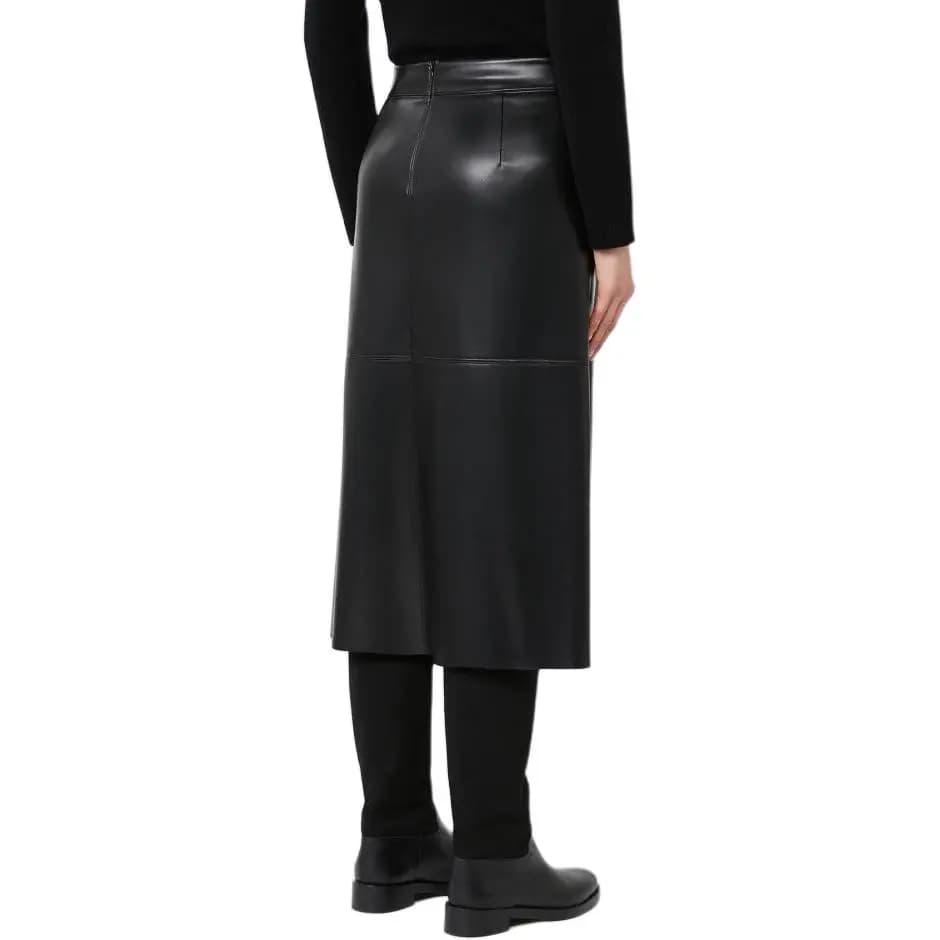 MaxMara Dəri Qadın Ətək 5