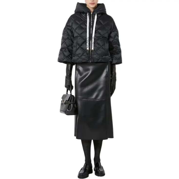 MaxMara Dəri Qadın Ətək 3