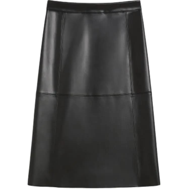 MaxMara Dəri Qadın Ətək