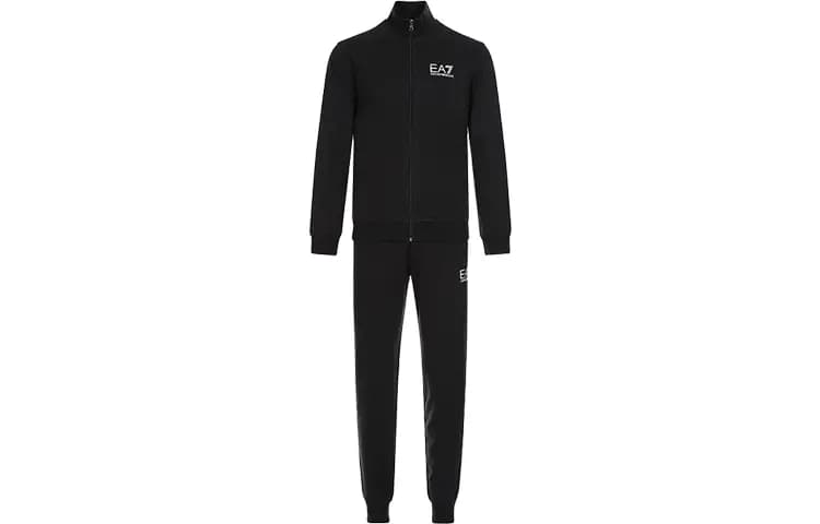 EMPORIO ARMANI EA7 Kişi İdman Dəsti Qara