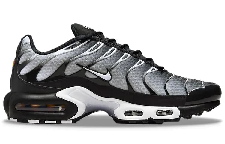 Nike Air Max Plus Qara/Gümüşü/Ağ 2