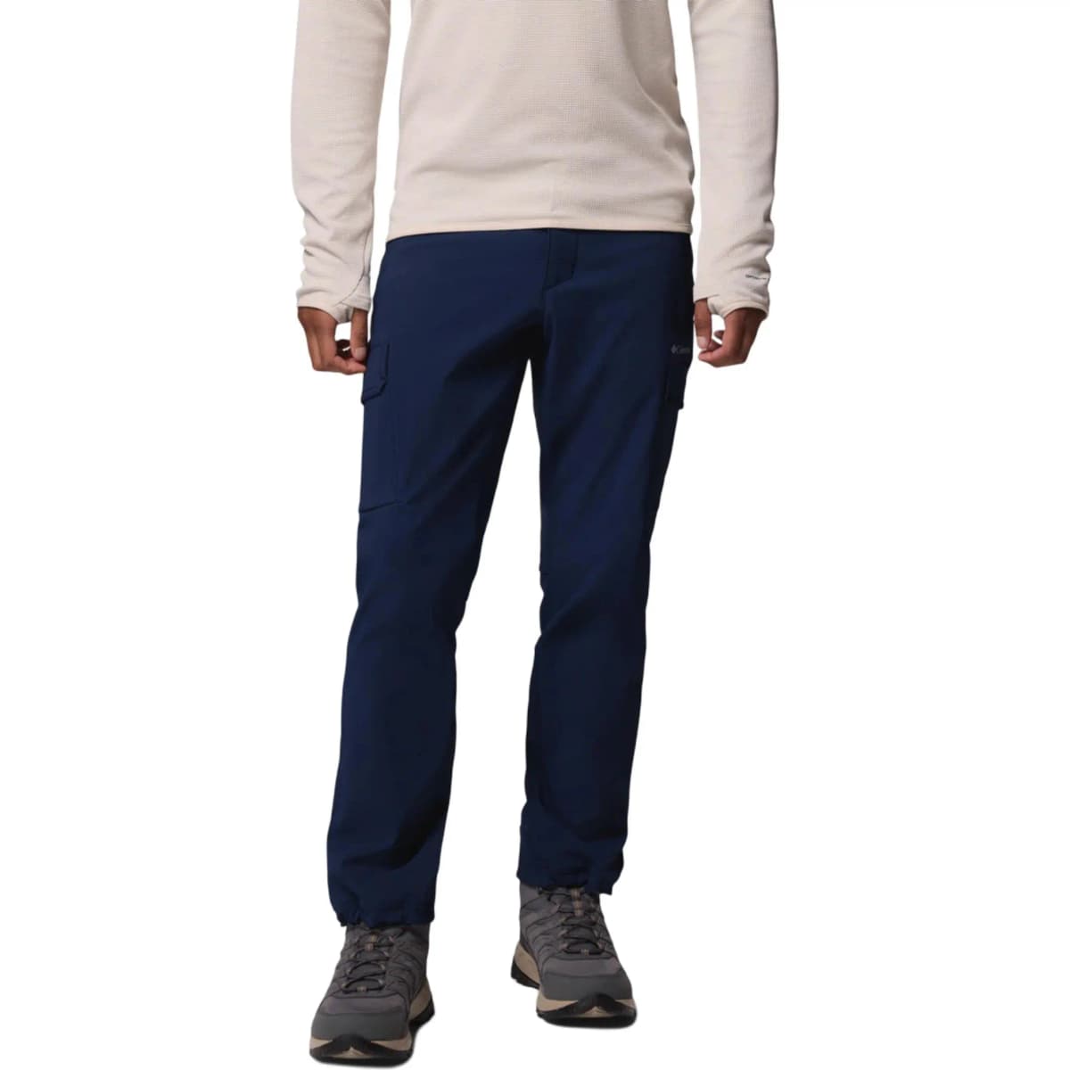 Columbia Hiking Water-Resistant Fleece-Lined Casual Cargo Pants Men's 3