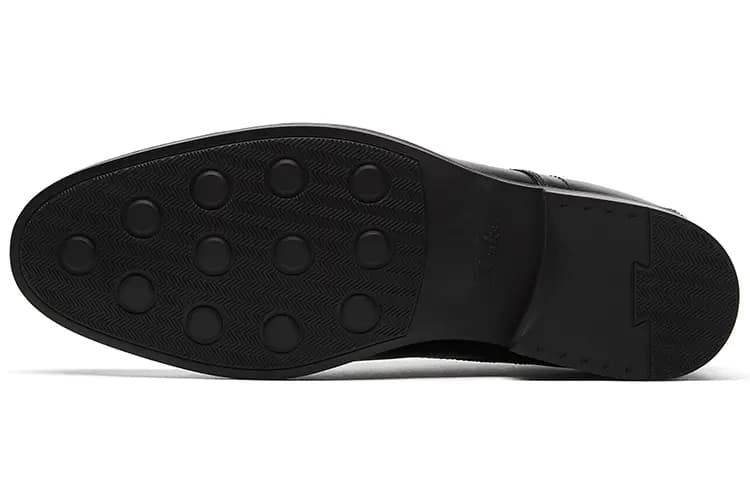 Clarks Dəri Kişi Klassik Ayaqqabı Qara 4