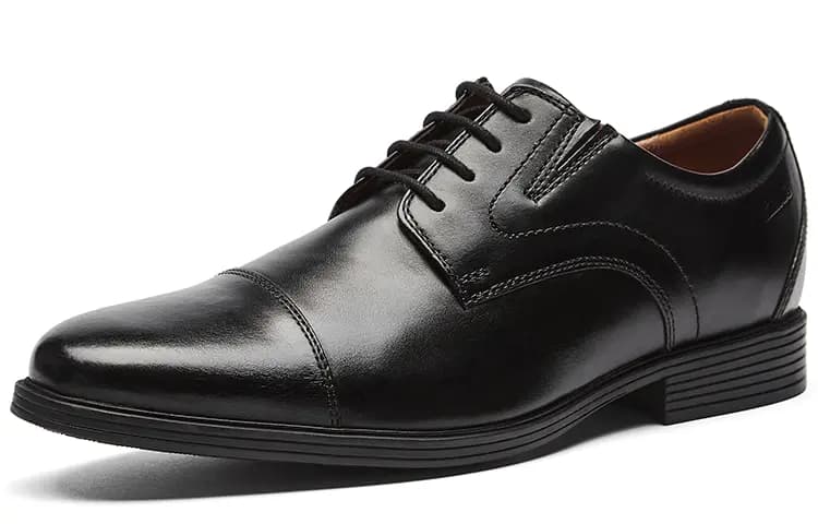 Clarks Dəri Kişi Klassik Ayaqqabı Qara 2