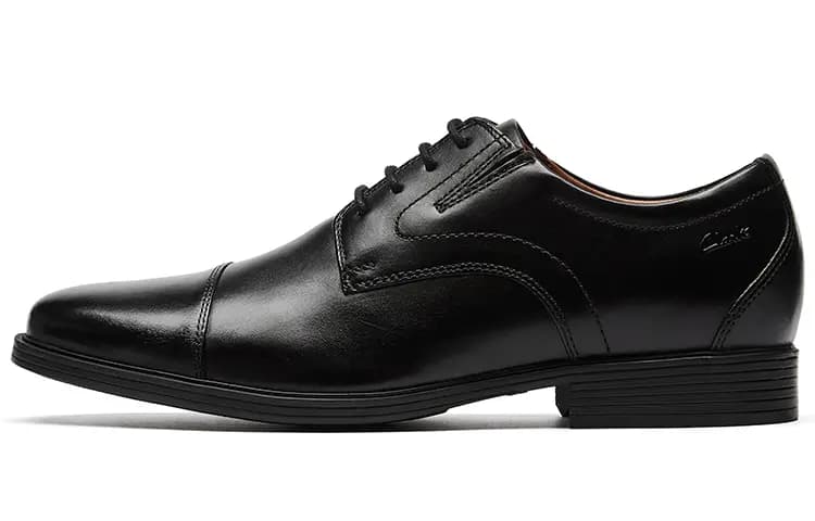 Clarks Dəri Kişi Klassik Ayaqqabı Qara