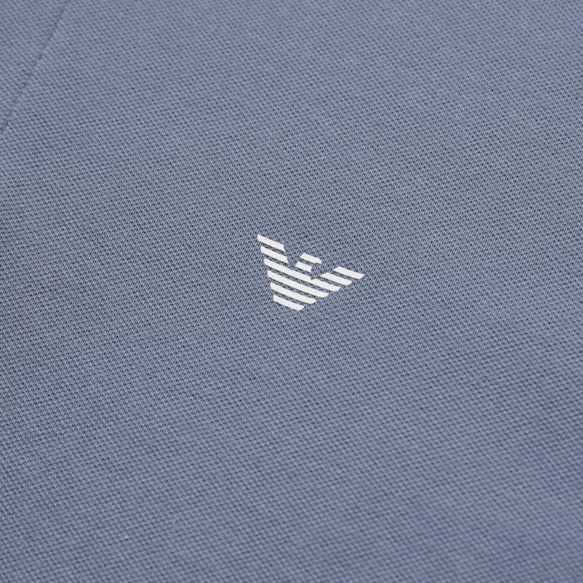 EMPORIO ARMANI SS22 Kişi Polo Köynəyi Tünd Boz 6