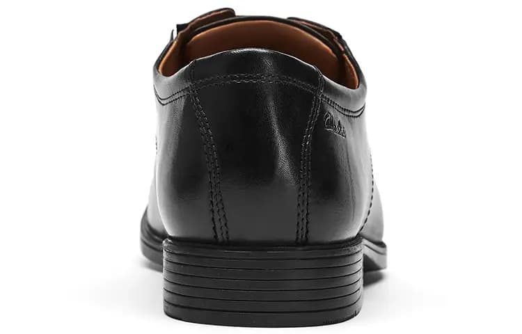 Clarks Kişi Klassik Dəri Ayaqqabısı Qara 4