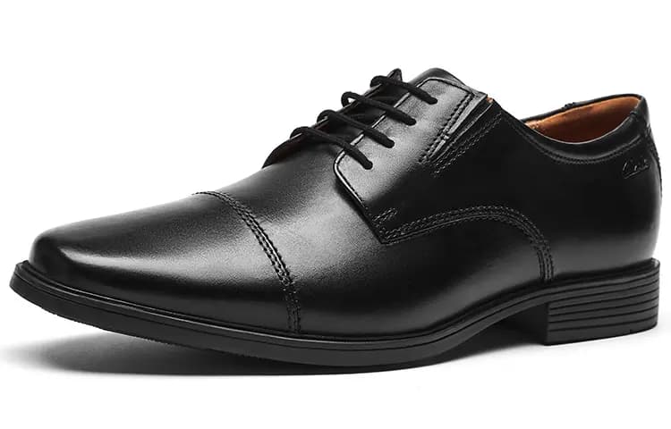 Clarks Kişi Klassik Dəri Ayaqqabısı Qara 2