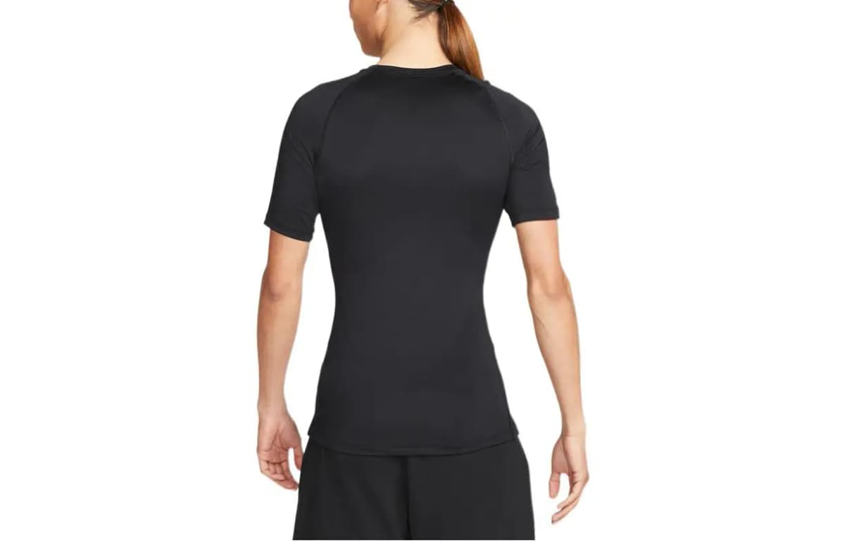 Nike Pro İdman Köynəyi Kişi Qara 2