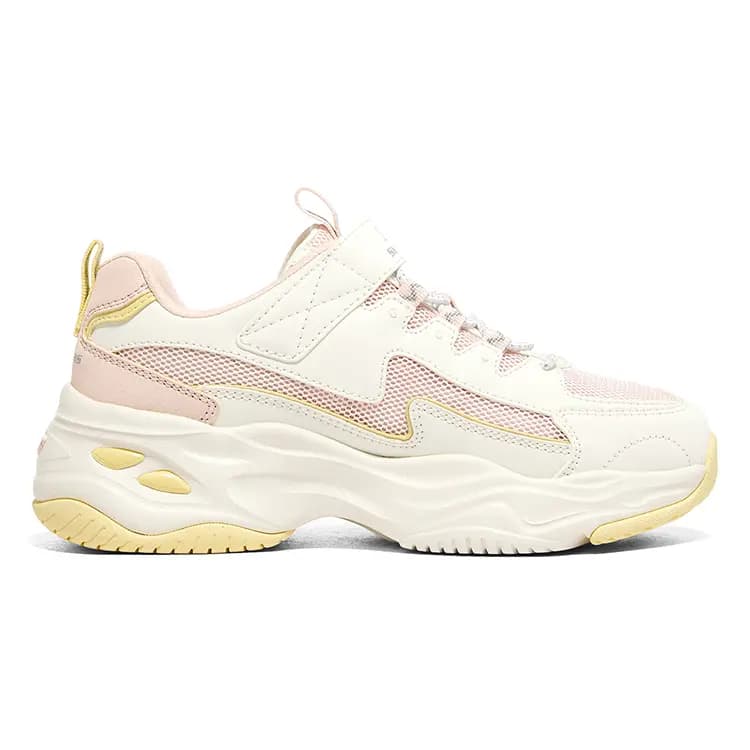 Skechers D'Lites 4.0 Uşaq Ayaqqabısı Ağ/Çəhrayı 2