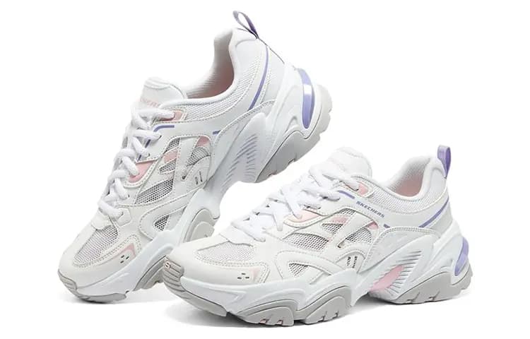 Skechers Stamina V2 'White Pink Purple' Women's 4