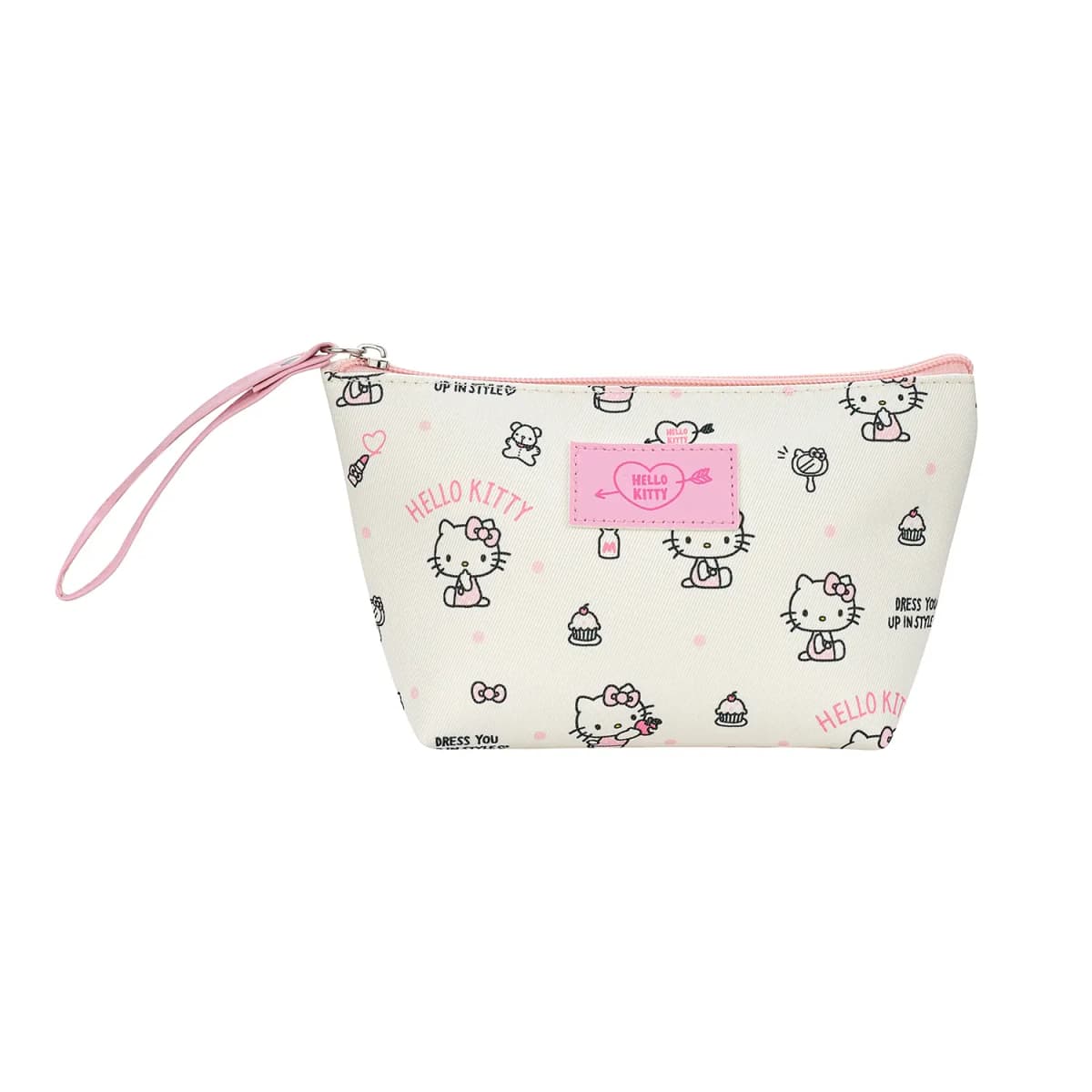 Sanrio Hello Kitty Kətan Çanta Qadın Çəhrayı