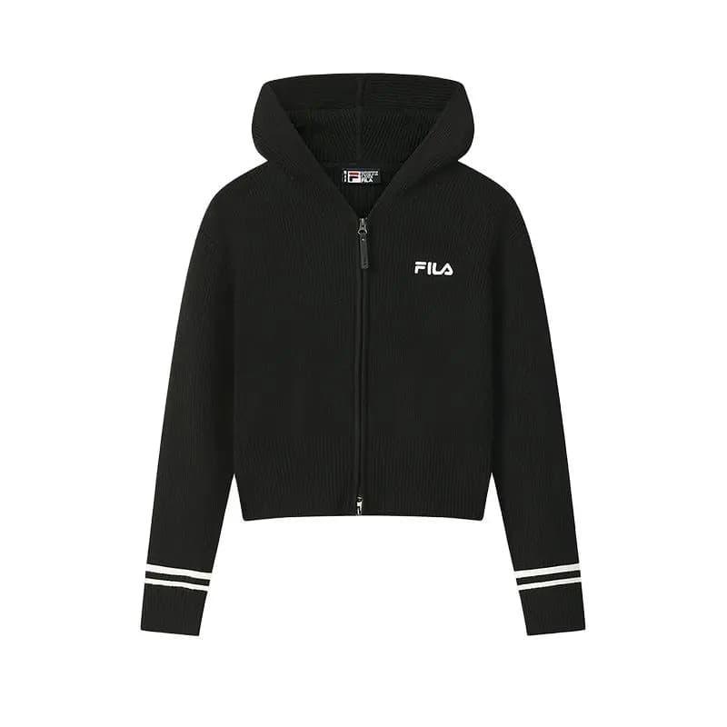 FILA ORIGINALE Qadın Hooded Zip-Up Sviter