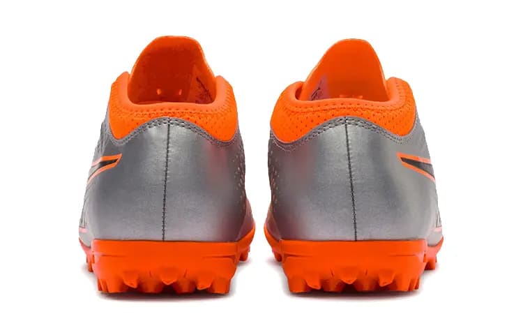 PUMA One 4 Uşaq Futbol Ayaqqabısı Narıncı/Gümüşü 4