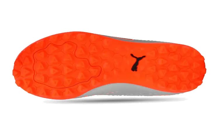 PUMA One 4 Uşaq Futbol Ayaqqabısı Narıncı/Gümüşü 5
