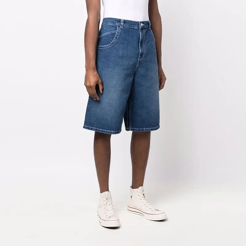 KENZO Denim Shorts Men Denim Blue 4
