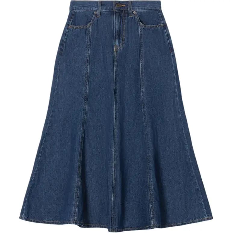 Levi's Qadın Denim Uzun Ətək