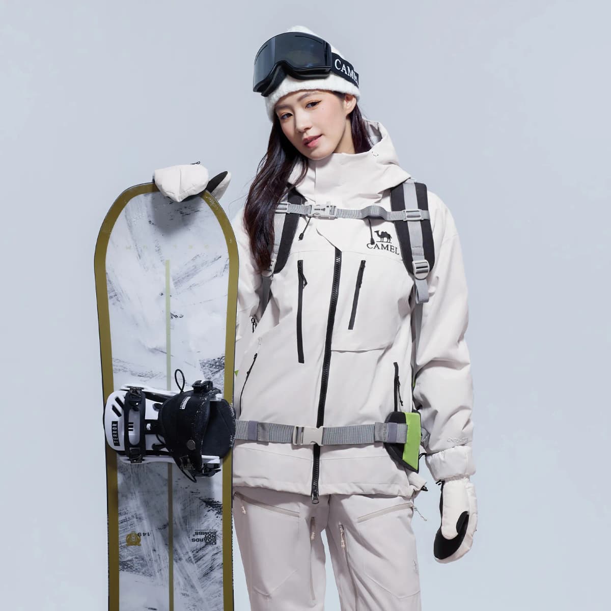 CAMEL Snow Eagle Unisex Xizək Gödəkçəsi 19