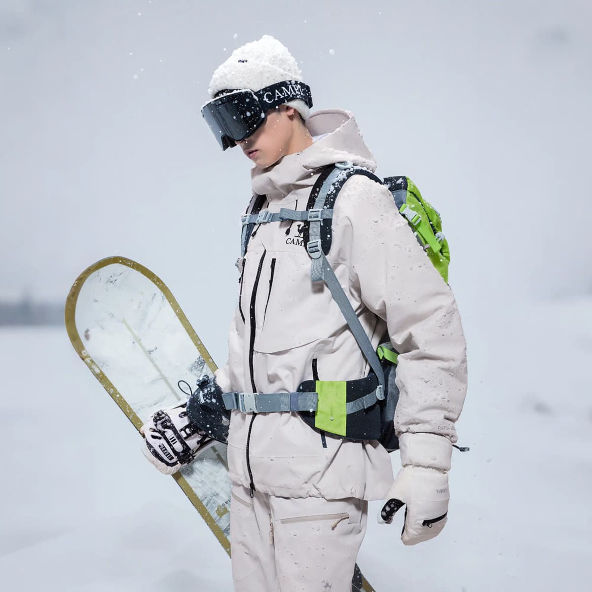 CAMEL Snow Eagle Unisex Xizək Gödəkçəsi 17