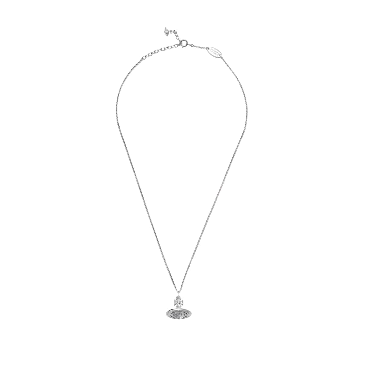 Vivienne Westwood Pina 3D Saturn Boyunbağı Unisex Gümüşü 3