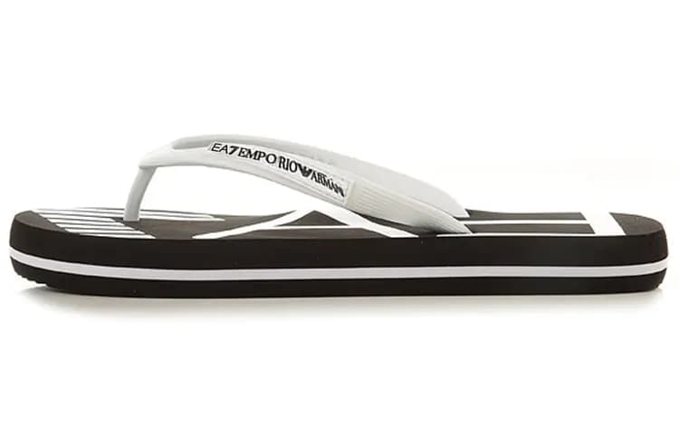 Ea7 EMPORIO ARMANI Logo-print Flip Flops