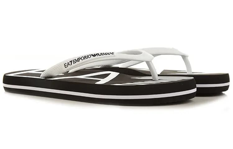 Ea7 EMPORIO ARMANI Logo-print Flip Flops 3