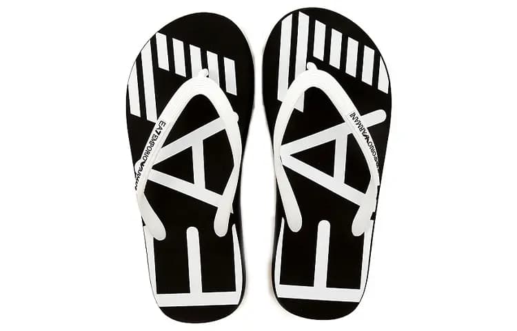 Ea7 EMPORIO ARMANI Logo-print Flip Flops 4