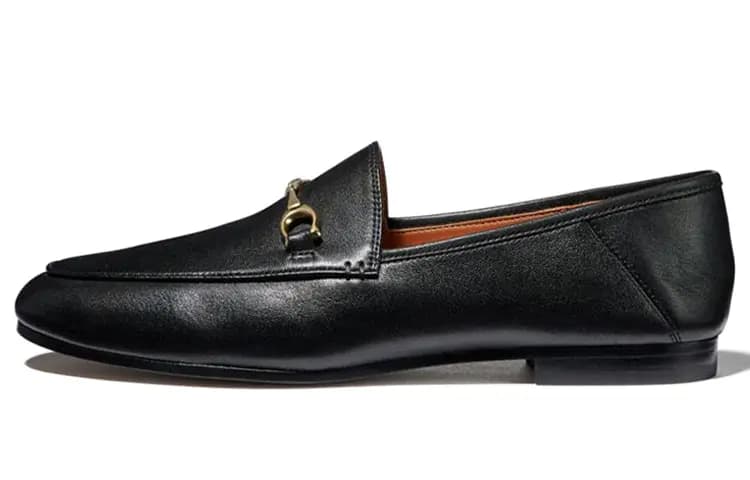 COACH Hailey Qadın Dəri Loafer Qara