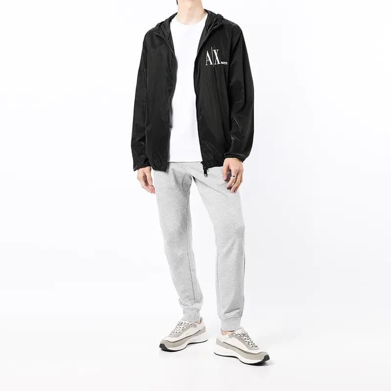 ARMANI EXCHANGE Kişi Günəşdən Qoruyucu Pencək Qara 5