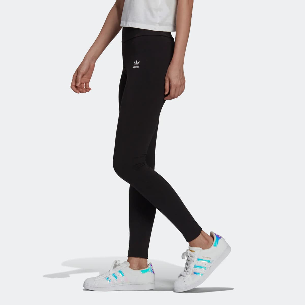 Adidas Trefoil Logo Pambıq Leggings 4