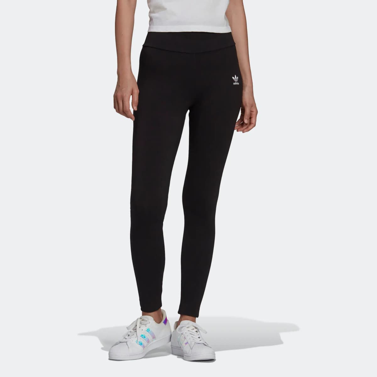 Adidas Trefoil Logo Pambıq Leggings 2
