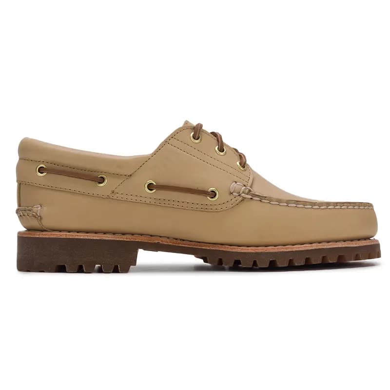 Timberland Second Layer Leather Casual Comfortable Boat Shoes Men's Brown 2