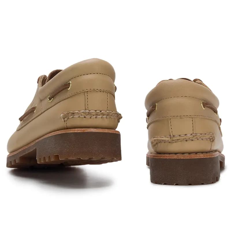 Timberland Second Layer Leather Casual Comfortable Boat Shoes Men's Brown 4