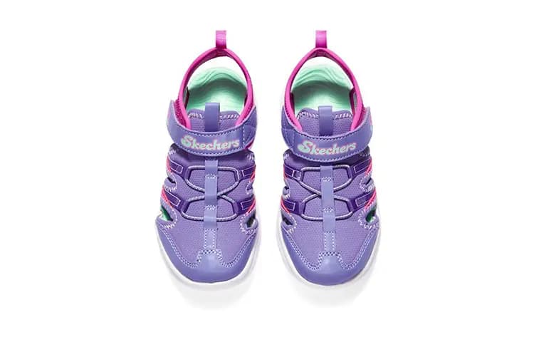 Skechers Flex Splash Uşaq Sandalı Bənövşəyi/Çəhrayı 4