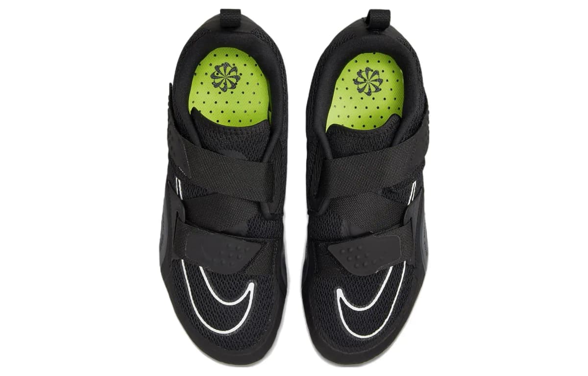 Nike SuperRep Cycle 2 Next Nature Velosiped Ayaqqabısı Qara/Ağ/Sarı 4