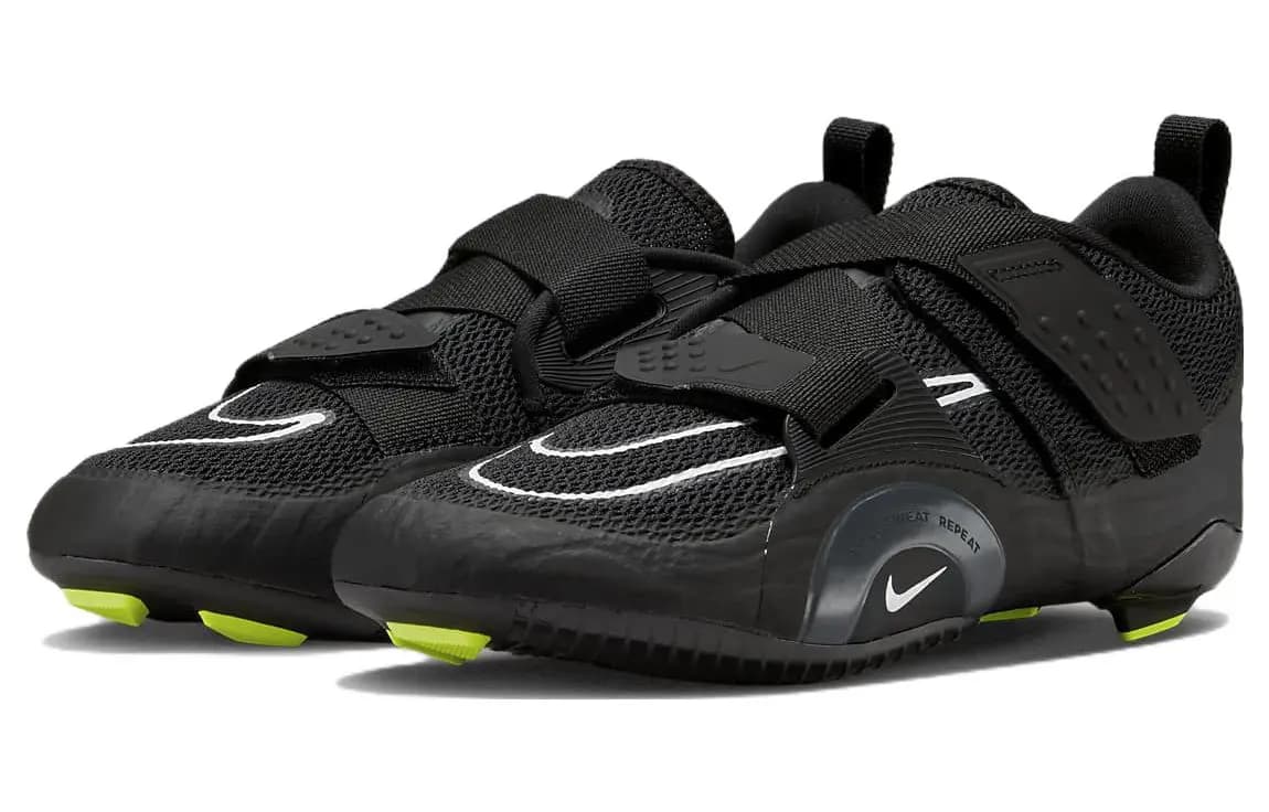 Nike SuperRep Cycle 2 Next Nature Velosiped Ayaqqabısı Qara/Ağ/Sarı 3