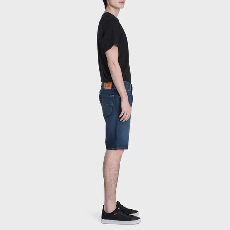 Levis Denim Shorts Men Dark Blue 4