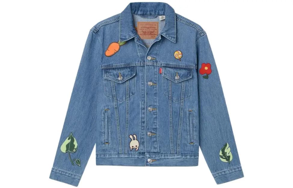 Levis Qadın Denim Pencək Mavi