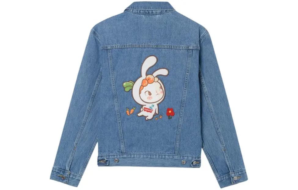 Levis Qadın Denim Pencək Mavi 2
