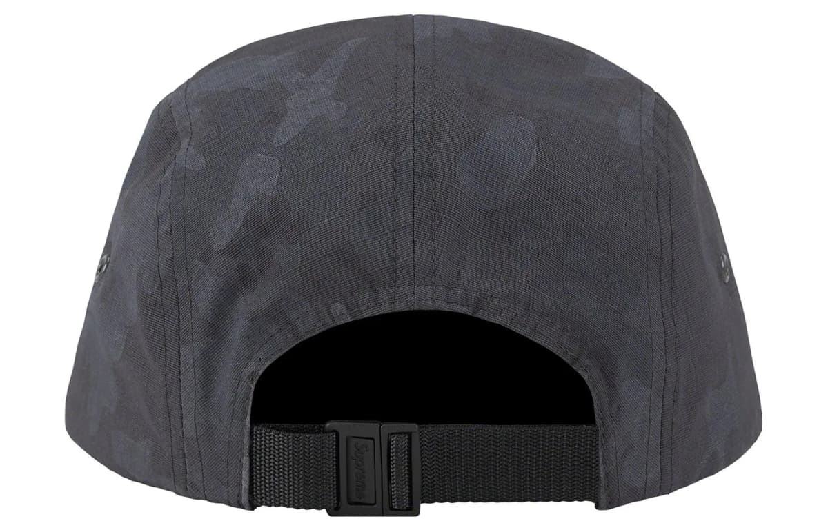 Supreme Stone Island Reactive Ice Camo Ripstop Camp Kepkası 4
