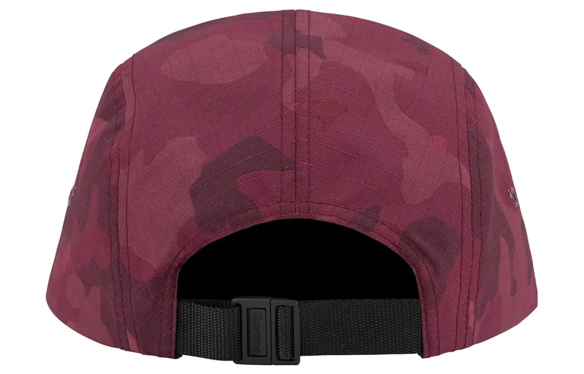 Supreme Stone Island Reactive Ice Camo Ripstop Camp Kepkası 7