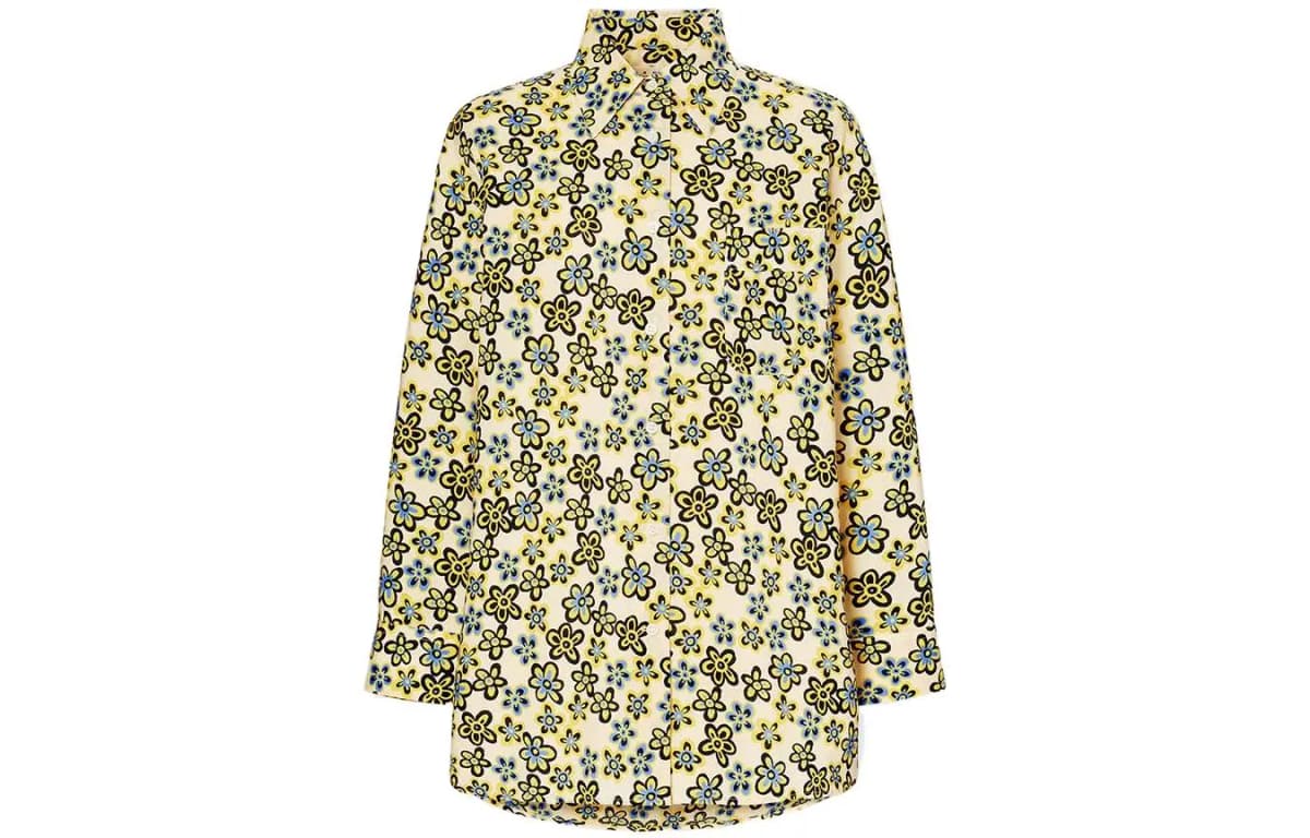 UNIQLO X Marni Qadın Köynəyi Ağ