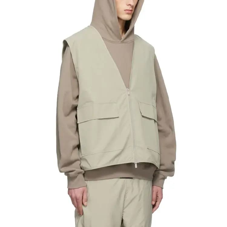 Fear Of God Essentials SS22 Kişi Jileti Boz/Yaşıl 4