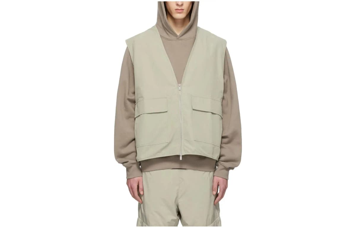 Fear Of God Essentials SS22 Kişi Jileti Boz/Yaşıl
