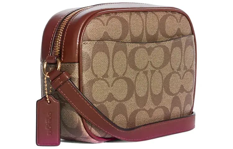 COACH Camera Qadın Çantası Qəhvəyi Monogram 2