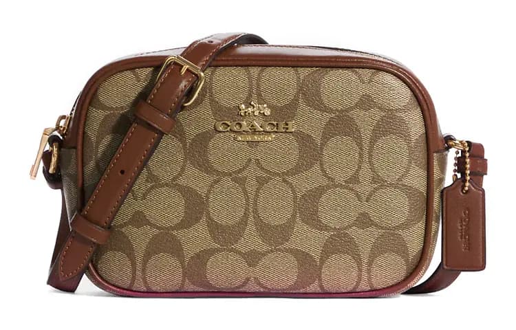 COACH Camera Qadın Çantası Qəhvəyi Monogram