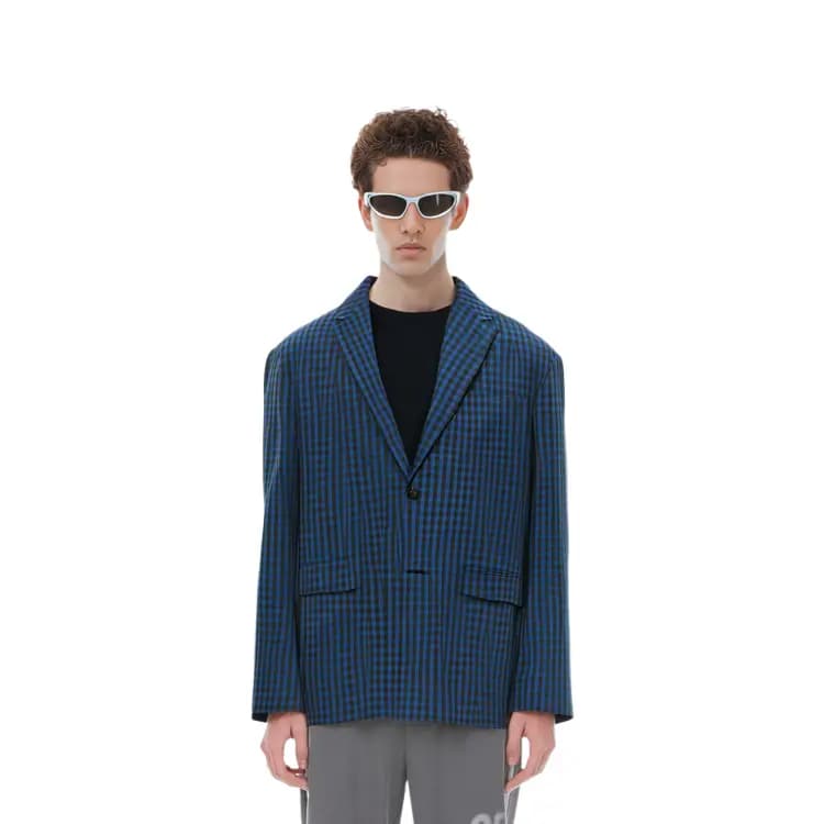 UNIQLO X Marni Tailored Check Jacket 2