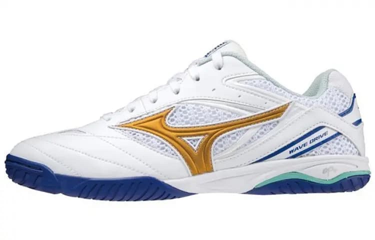 Mizuno Wave Drive 8 'White Gold Blue'