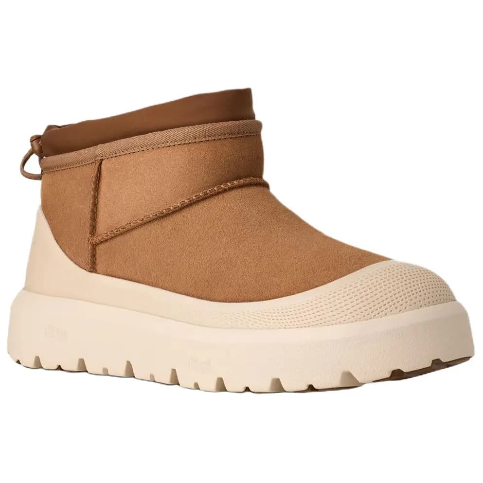 UGG CL ULTRA MINI WEATHER Suede Warm Versatile Round Toe Short-Cut Snow Boots Men's 2